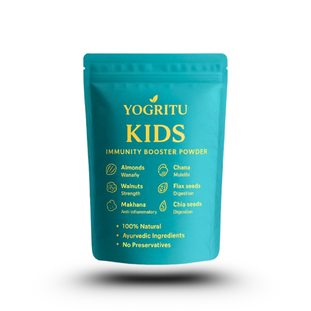 YOGRITU Kids — Brahmi, Amla & Giloy | Daily Cognitive + Immunity Support